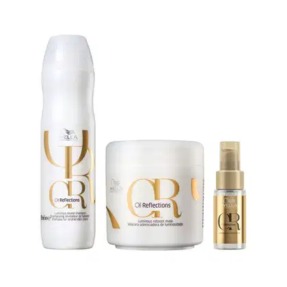 Imagem do produto Kit Wella Oil Reflections - Shampoo 250ml e Máscara e Óleo