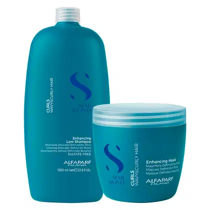 Imagem do produto Kit Alfaparf Milano Professional Semi Di Lino Curls Profissional - Shampoo e Màscara