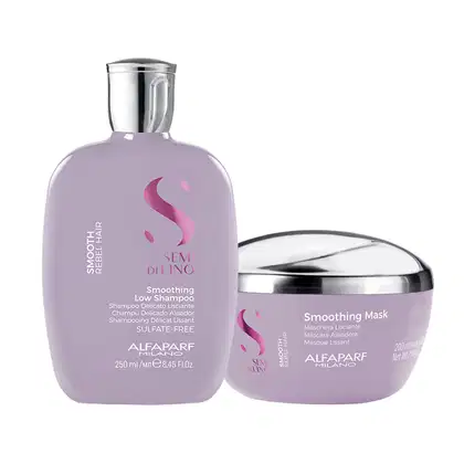 Imagem do produto Kit Alfaparf Milano Professional Semi Di Lino Smooth Smoothing - Shampoo e Máscara