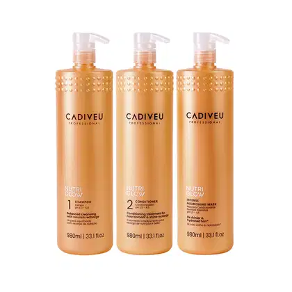 Imagem do produto Kit Cadiveu Nutri Glow - Shampoo + Condicionador + Màscara Nutri�Üo 980ml