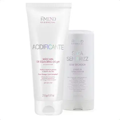 Imagem do produto Kit Amend pH Máscara e Leave Seca Sem Frizz Essencial