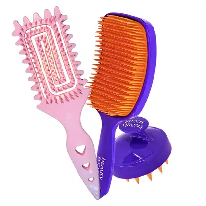 Imagem do produto Kit Escovas Fitagem Raquete e Massageador Beauty Secret