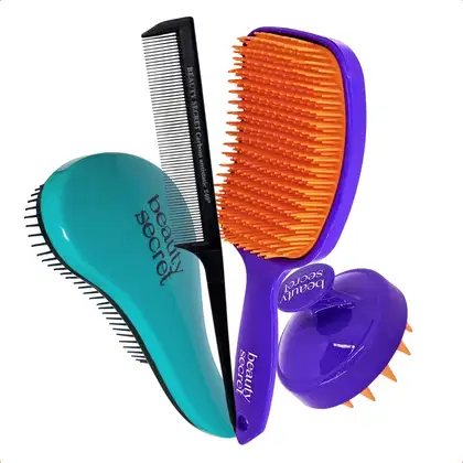 Imagem do produto Kit Escovas e Cuidados Capilares Beauty Secret