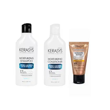 Imagem do produto Kerasys Kit (Duo Moisturizing 180ml + Máscara Deep Repair 50ml)