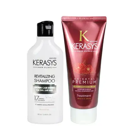 Kit Kerasys Revitalizing + Oriental Premium Duo, 2 produtos.