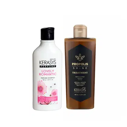 Imagem do produto Kerasys Kit (Shampoo Lovely + Própolis Shine Tratamento) 180ml