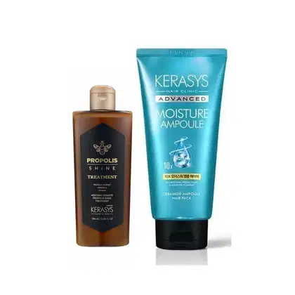 Imagem do produto Kerasys Kit (Tratamento Própolis Shine 180ml + Máscara Ampoule Moisture 300ml)