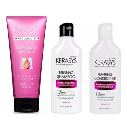 Imagem do produto Kerasys Máscara Advanced 200ml + Duo Repairing 180ml