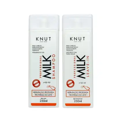 Imagem do produto Knut Kit Milk Shampoo 250ml + Leave-in 250ml