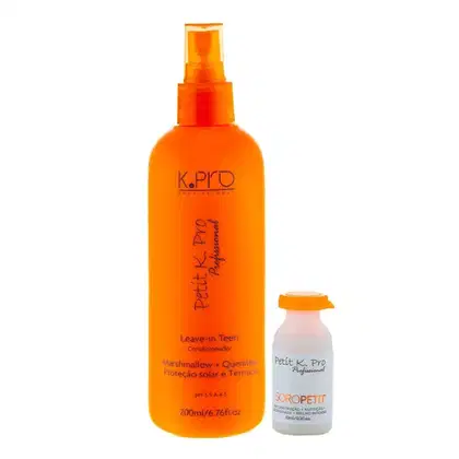 Kit K.Pro Petit com Leave-In Teen Condicionador 220ml + Soro Ampola capilar 10ml