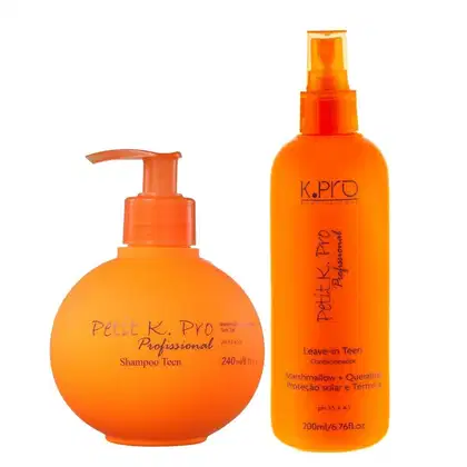 Kit K.Pro Petit  com Shampoo 240ml + Leave-In Teen 220ml
