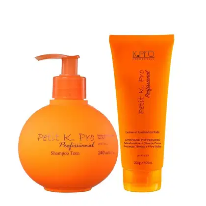 Kit K.Pro Petit com Shampoo 240ml + Leave-In Cachinhos 200g