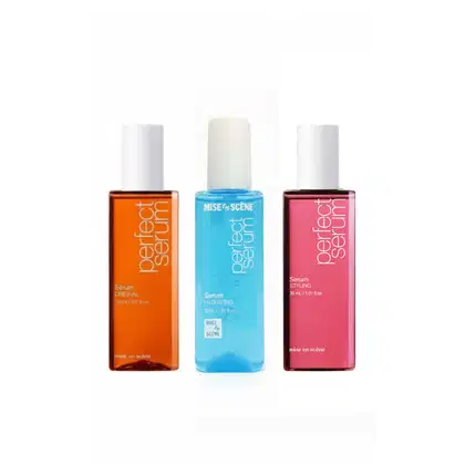 Kit Mise en Scène Trio de Séruns, 3 produtos.