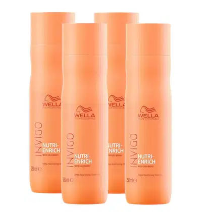 Imagem do produto Kit Wella Professionals Wella Nutri-Enrich Shampoo Squad (4 Unidades)