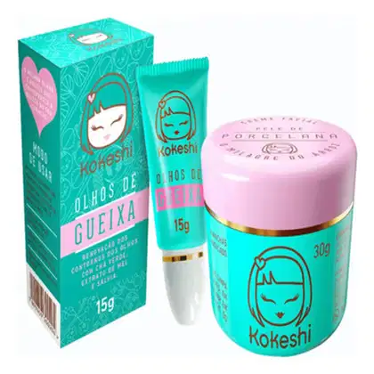 Imagem do produto Kit Renovadores Faciais Pele De Porcelana E Olhos De Gueixa