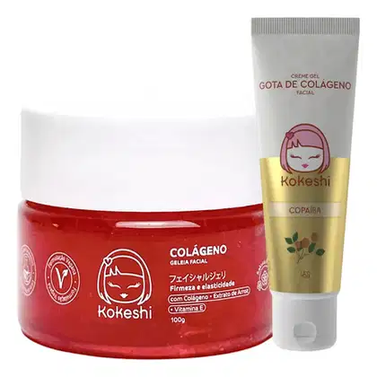 Imagem do produto Kit  Kokeshi Colágeno Power Todo Tipo De Pele Dia/noite Todo Tipo De Pele Dia/noite