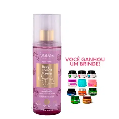 Imagem do produto Body Splash BFF Cheiro de Banho Forever Liss 200ml
