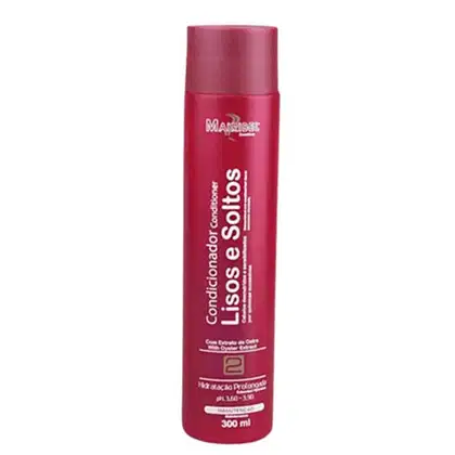 Condicionador Mairibel Lisos e Soltos, 300ml.