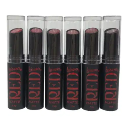 Imagem do produto Batom Matte Vermelho Bastão Efeito Fosco Luisance Red Matte - L3219 - 2