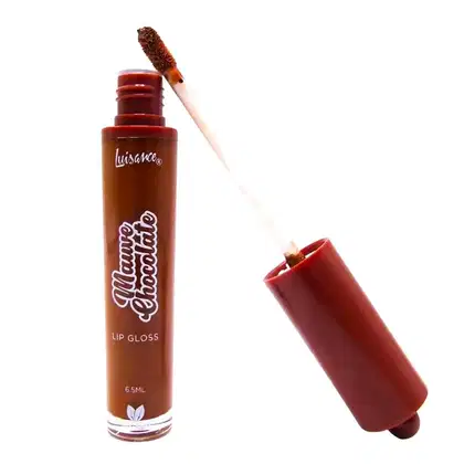 Imagem do produto Lip Gloss Labial Luisance Mauve Chocolate Cor 2 Brigadeiro