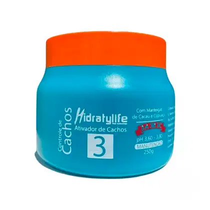 Ativador de Cachos Mairibel Hidratylife 3, 250g.