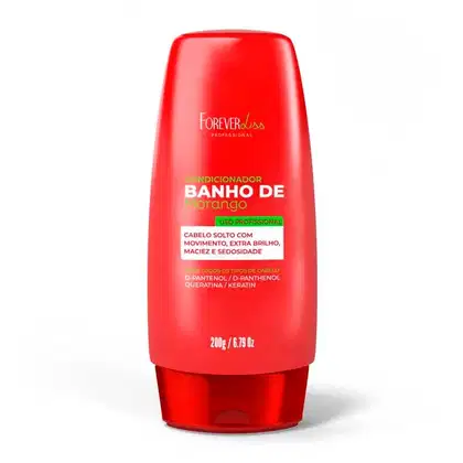 Imagem do produto Condicionador Banho de Verniz Morango Forever Liss 200g