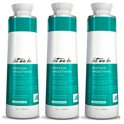 Imagem do produto Kit 03 Prograssiva Passo Único Smoothing Let Me Be 1L