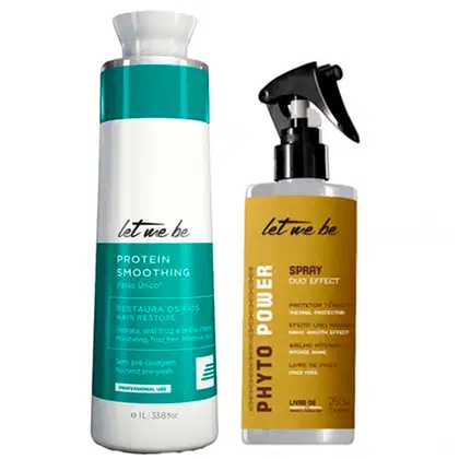 Imagem do produto Kit Progressiva Smoothing 1L e Spray Effect 260ml Let Me Be