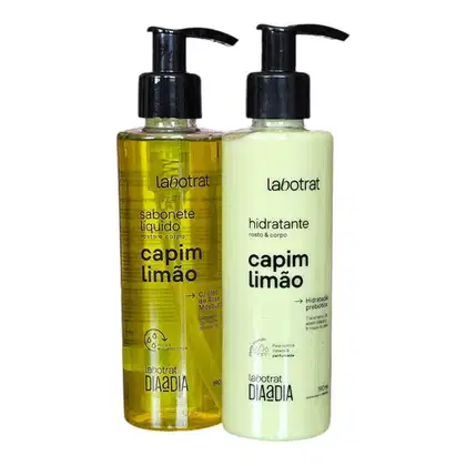 Imagem do produto Kit Labotrat Dia a Dia Capim Limão - Hidratante 190ml + Sabonete Líquido 190ml