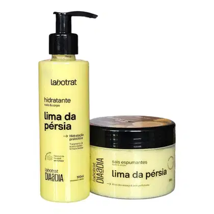 Imagem do produto Kit Labotrat Dia a Dia Lima da Pérsia Hidratante 190ml + Sais Espumantes 280g