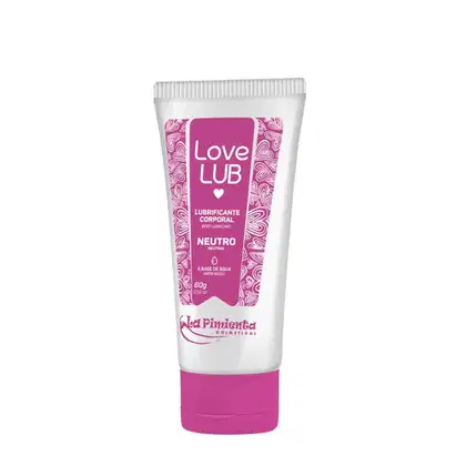 Imagem do produto Lubrificante Corporal LOVE LUB NEUTRO 60g - La Pimienta