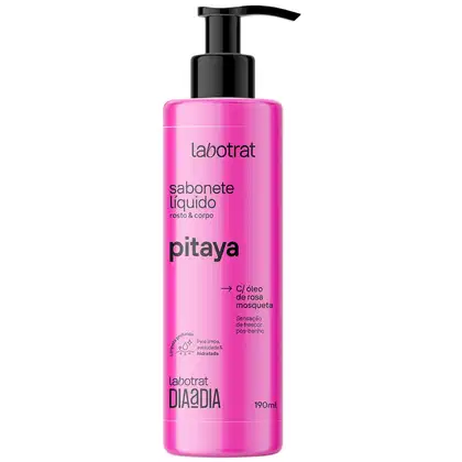 Imagem do produto Sabonete Liquido Corpo E Rosto Labotrat Dia A Dia Cheiro De Fruta Pitaya Pele Perfumada 190ml