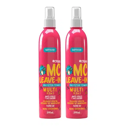 Imagem do produto 2 Leavein Protetor Termico Anti Umidade Spray Softhair Multi