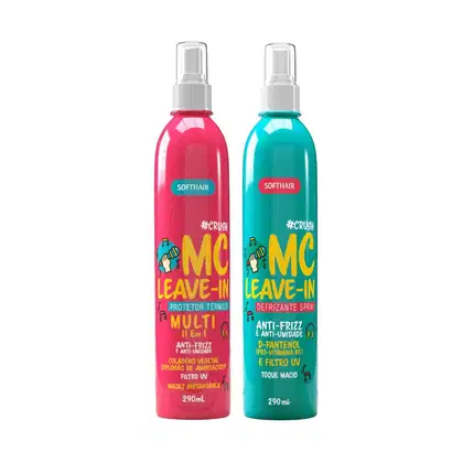 Imagem do produto 2 Leave-in Softhair Mc Antifrizz Protetor Térmico Filtro Uv