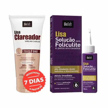 Imagem do produto Foliculite Pelo Encravado + Clareador Gluteo Virilha Bumbum