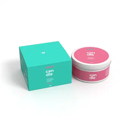 Imagem do produto Vela Hidratante Beijável Olove Candle - Morango - 70 g
