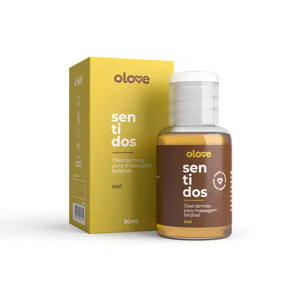 Imagem do produto Óleo Beijável Olove Sentidos Mel Hot- 30 ml-Edição Limitada