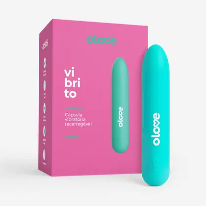 Imagem do produto Cápsula Vibratória Recarregável Olove Vibrito - Verde