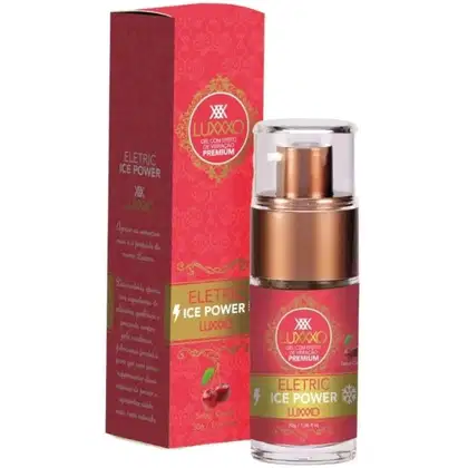 Gel Lubrificante Eletrizante Eletric Ice Extra Forte, da marca Luxxxo.