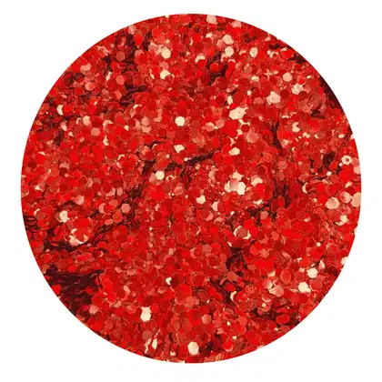 Imagem do produto Glitter Flocado Vermelho Holo 3g