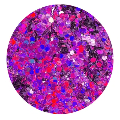 Imagem do produto Glitter Flocado Roxo Holo 3g