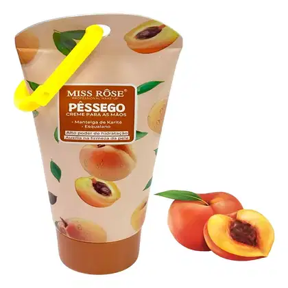 Imagem do produto Creme Hidratante para Mãos - Frutas (60ml) - Pêssego
