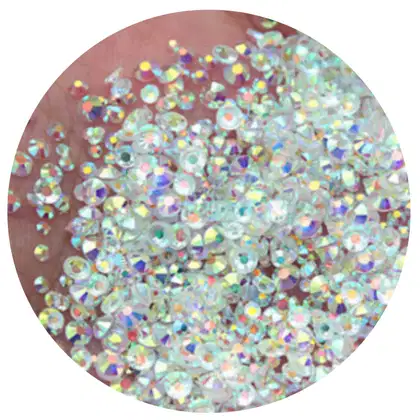 Imagem do produto Strass Pedrinhas Branca Fruta Cor