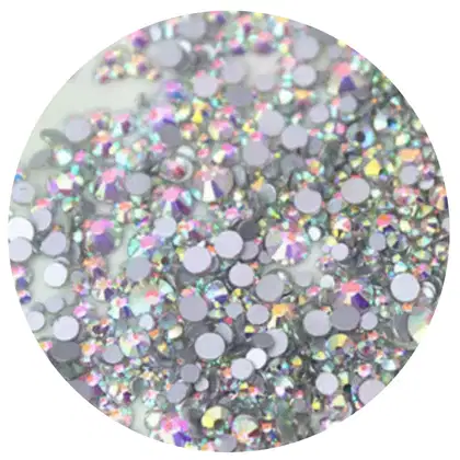 Imagem do produto Strass Pedrinhas Prata Fruta Cor 3g