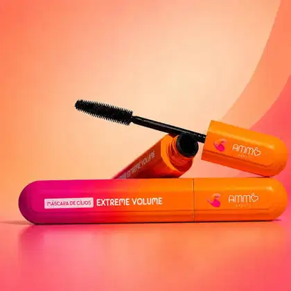 Imagem do produto MASCARA DE CILIOS EXTREME VOLUME AMMO BEAUTY AM0010 10ML