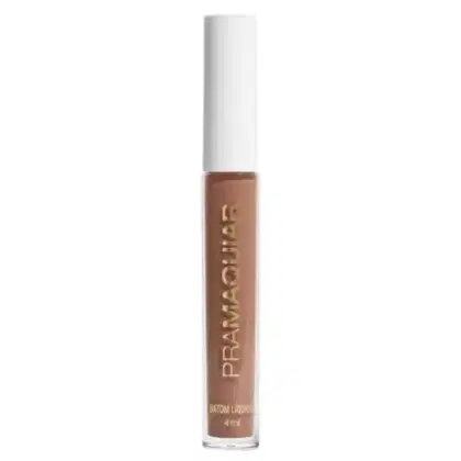 Imagem do produto Batom liquido hidratante matte Pramaquiar cor Doce de leite