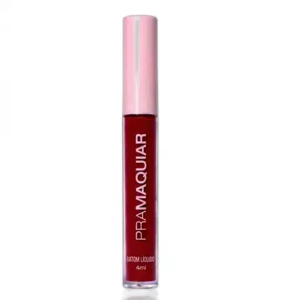 Imagem do produto Batom liquido hidratante matte Pramaquiar cor Red Carpet