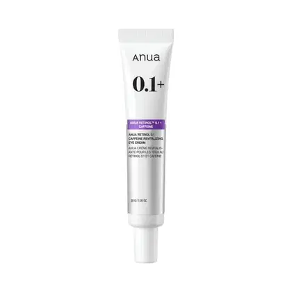 Imagem do produto Anua Retinol Caffeine Revitalizing Eye Cream 30g - Área dos Olhos