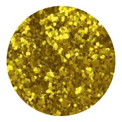 Imagem do produto Glitter Mini Confete Flocado Dourado Luz de Ouro 3g