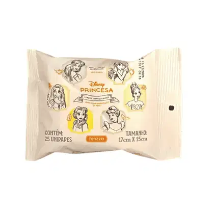 Imagem do produto Lenço Demaquilante Princesas Fenzza